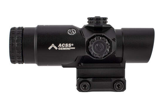 Primary Arms GLx 2x Prism Scope with ACSS Gemini Reticle is compatible with Mini ACOG mounts